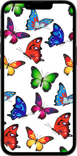 TPU чехол Красочные мотыльки для Apple iPhone 16e - 4761b-3971 изображение 