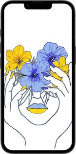 TPU чехол Девушка v4 для Apple iPhone SE 4 - 5276b-3652 изображение 