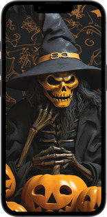 TPU чехол Halloween 2 для Apple iPhone SE 4 - 5654b-3652 изображение 