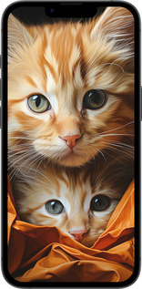 TPU чехол Котики 2 для Apple iPhone SE 4 - 5664b-3652 изображение 