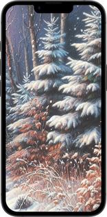 TPU чехол Зимний пейзаж для Apple iPhone 16e - 5814b-3971 изображение 