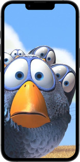 TPU чехол Angry Birds для Apple iPhone 16e - 6008b-3971 изображение 