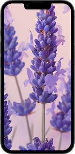 TPU чехол Лаванда для Apple iPhone SE 4 - 6037b-3652 изображение 