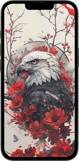 TPU чехол Рубиновый орел для Apple iPhone SE 4 - 6103b-3652 изображение 