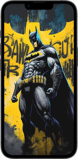TPU чехол Бетмен для Apple iPhone 16e - 6290b-3971 изображение 