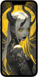 TPU чехол Аниме демон 2 для Apple iPhone SE 4 - 6309b-3652 изображение 