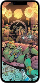 TPU чехол Черепашки нинзя для Apple iPhone SE 4 - 6346b-3652 изображение 