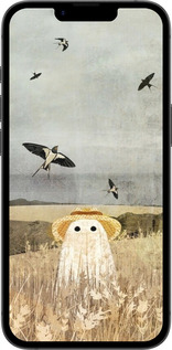 TPU чехол Призрак в поле для Apple iPhone 16e - 6427b-3971 изображение 