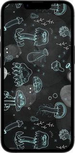 TPU чехол Медузи для Apple iPhone 16e - 906b-3971 изображение 