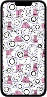 TPU чехол Смешные коты для Apple iPhone 16e - 907b-3971 изображение 