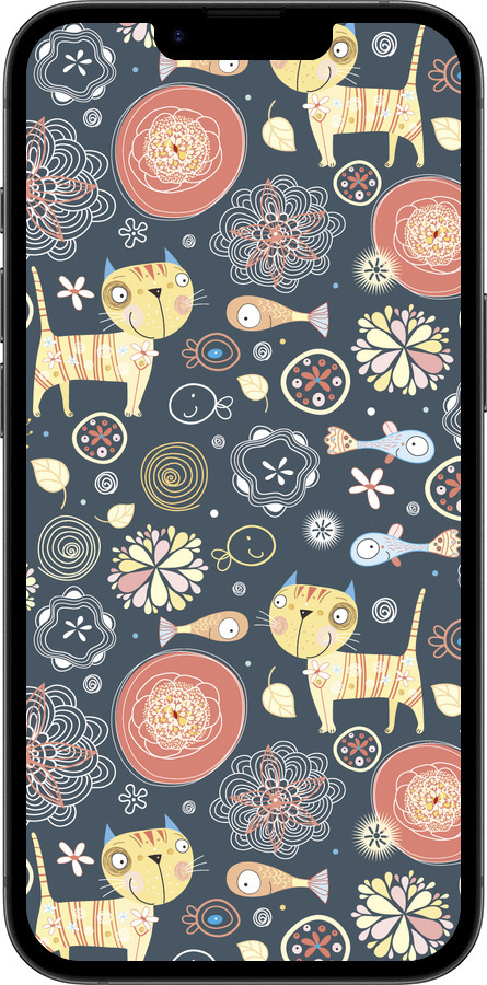 TPU чехол Кошенята v4 для Apple iPhone SE 4 - 1224b-3652 изображение 