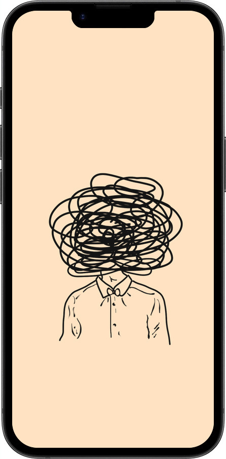 TPU чехол Думки для Apple iPhone SE 4 - 4568b-3652 изображение 