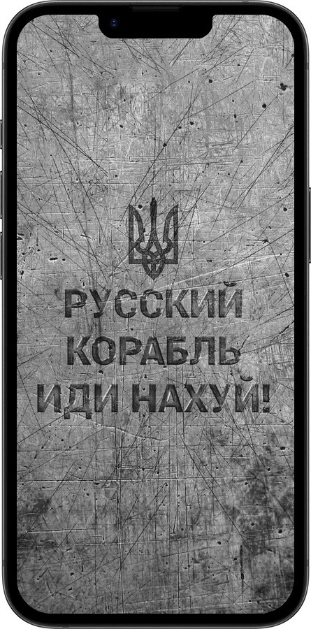 TPU чехол Русский военный корабль иди на v4 для Apple iPhone 16e - 5223b-3971 изображение 