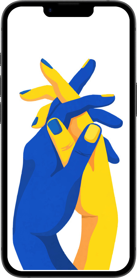 TPU чехол Stand With Ukraine для Apple iPhone SE 4 - 5255b-3652 изображение 