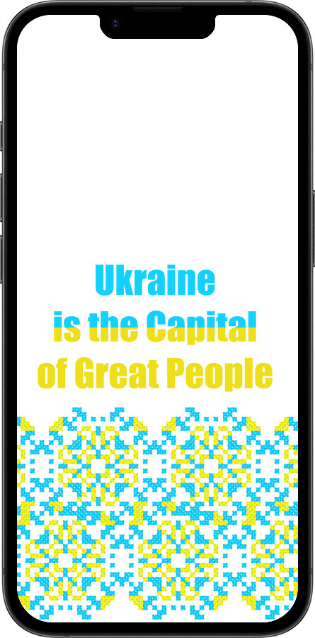 TPU чехол Ukraine для Apple iPhone SE 4 - 5283b-3652 изображение 