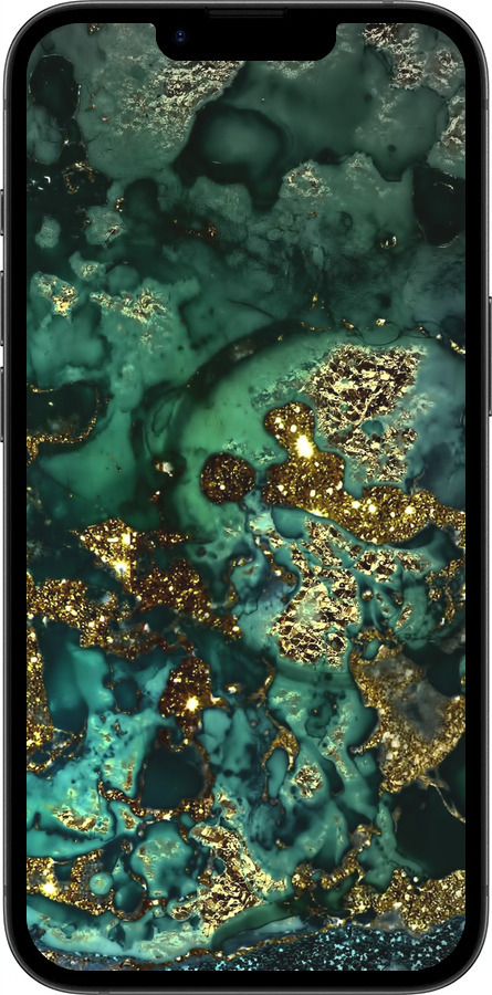 TPU чехол Мармур золото багатство для Apple iPhone 16e - 5419b-3971 изображение 