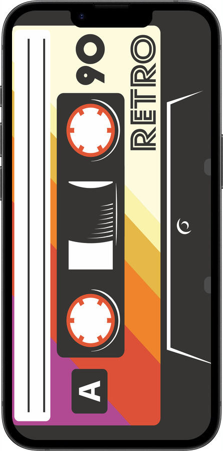 TPU чехол Касета з90 v4 для Apple iPhone 16e - 5532b-3971 изображение 