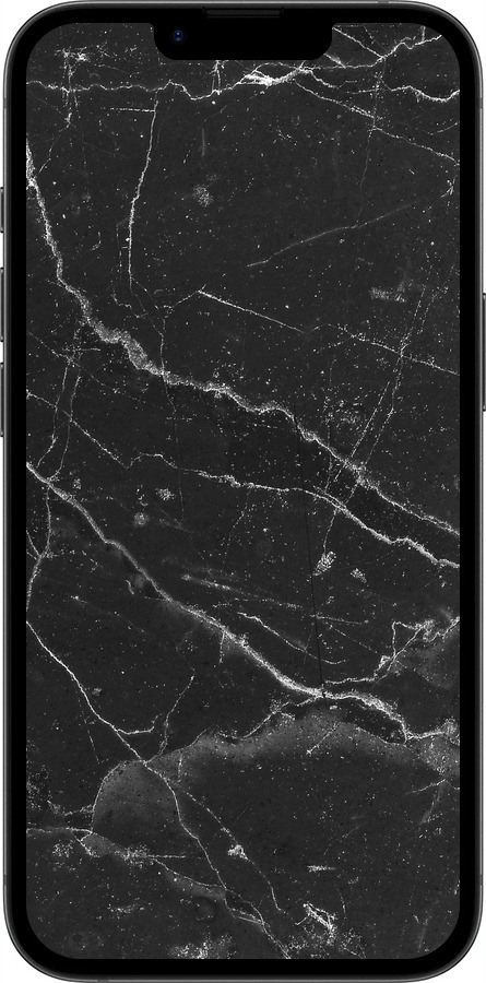 TPU чехол Черный мрамор v2 для Apple iPhone 16e - 5568b-3971 изображение 