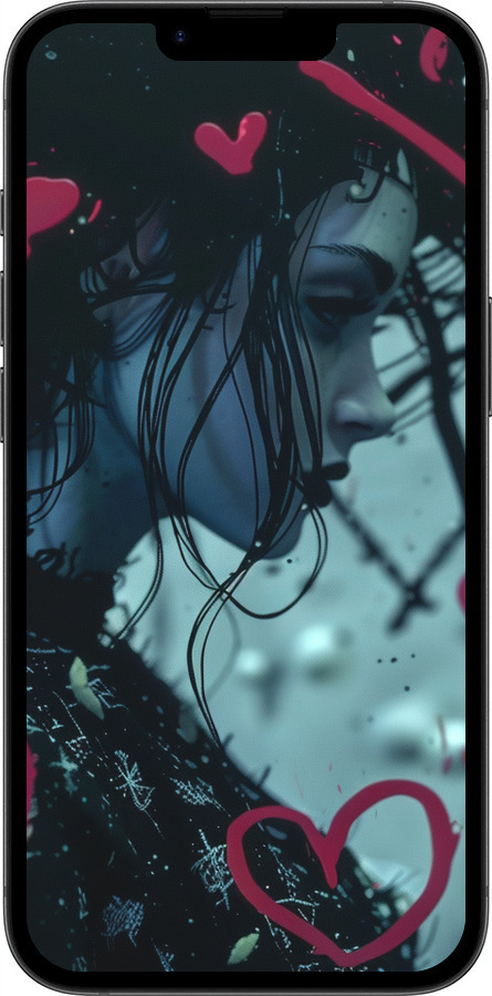 TPU чехол XO Love v2 для Apple iPhone SE 4 - 6057b-3652 изображение 