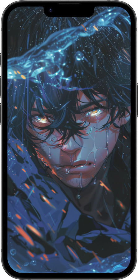 TPU чехол Satoru Gojou для Apple iPhone SE 4 - 6128b-3652 изображение 