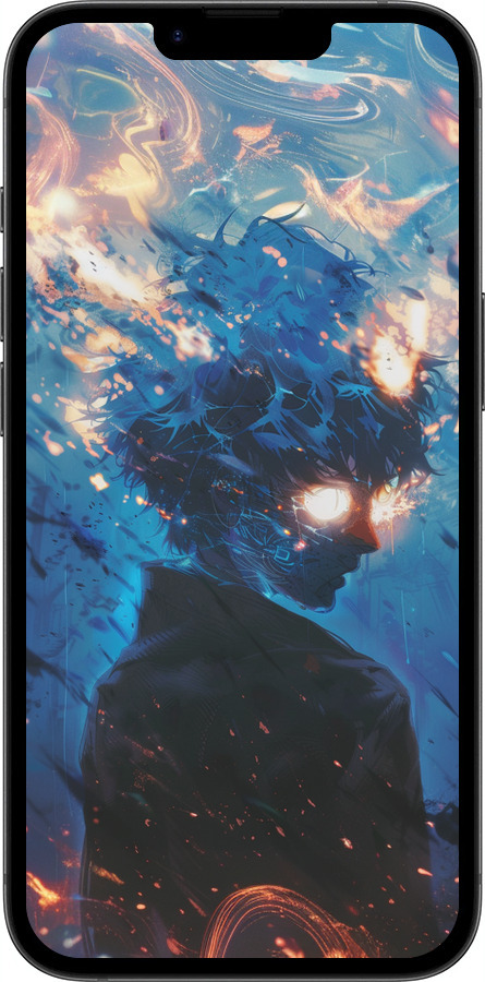 TPU чехол Сатору Годжо для Apple iPhone SE 4 - 6129b-3652 изображение 