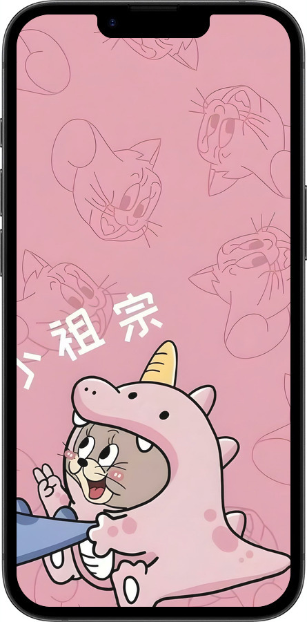 TPU чехол Том и джерри 2 для Apple iPhone SE 4 - 6359b-3652 изображение 