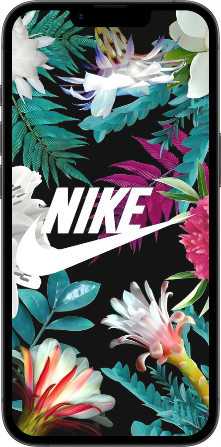 TPU чехол Nike для Apple iPhone SE 4 - 6378b-3652 изображение 