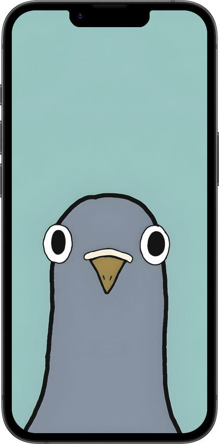 TPU чехол Голубь для Apple iPhone 16e - 6388b-3971 изображение 