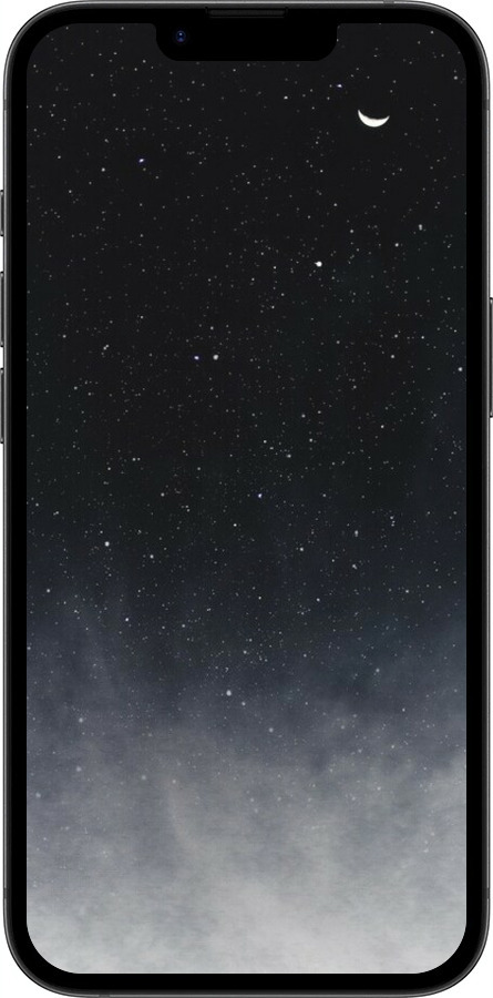 TPU чехол Голубые облака, Голубая луна для Apple iPhone SE 4 - 6396b-3652 изображение 