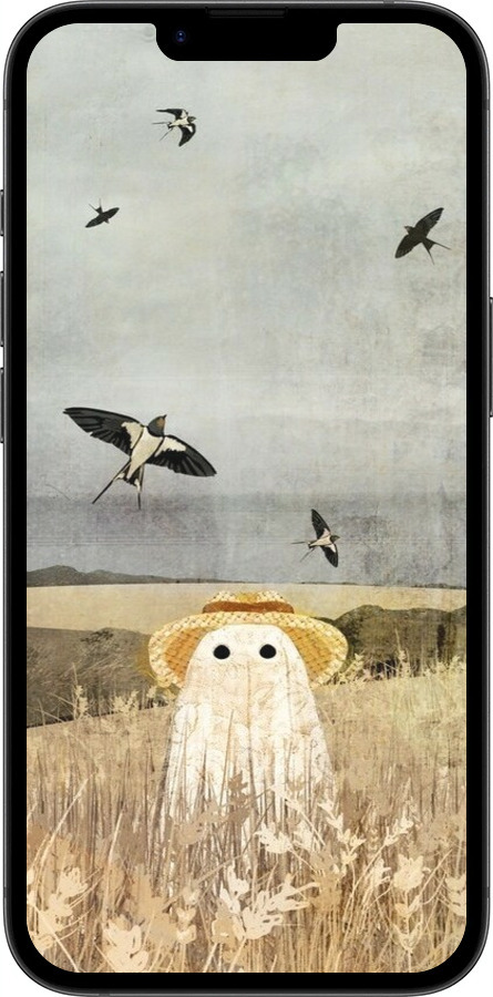 TPU чехол Призрак в поле для Apple iPhone 16e - 6427b-3971 изображение 