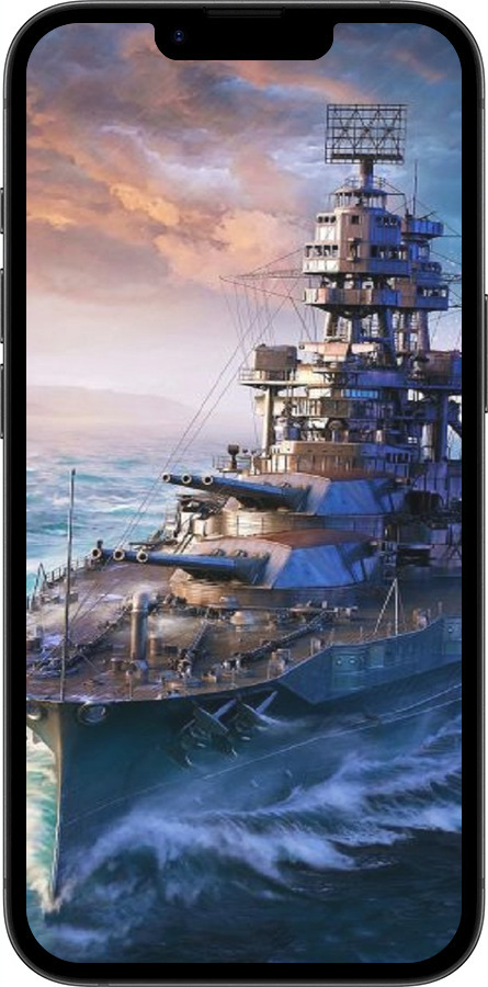 TPU чехол Військовий корабель, world of tanks, wargaming для Apple iPhone SE 4 - 6461b-3652 изображение 