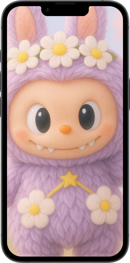 TPU чехол Лабубу 1 для Apple iPhone SE 4 - 6709b-3652 изображение 