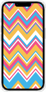 Силикон с усиленными углами чехол Шеврон v2 для Apple iPhone SE 4 - 1057sp-3652 изображение 