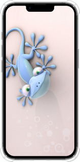 Силикон с усиленными углами чехол Геккончик для Apple iPhone SE 4 - 1094sp-3652 изображение 