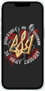 Силикон с усиленными углами чехол Свобода для Apple iPhone 16e - 1157sp-3971 изображение 