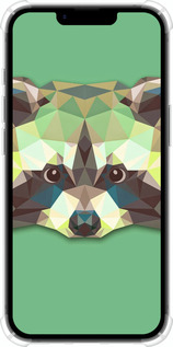 Силикон с усиленными углами чехол Енот для Apple iPhone SE 4 - 1217sp-3652 изображение 