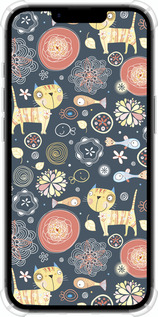 Силикон с усиленными углами чехол Котята v4 для Apple iPhone 16e - 1224sp-3971 изображение 