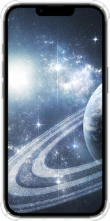 Силіконовий протиударний с посиленими кутами чехол Кільця Сатурна для Apple iPhone SE 4 - 173sp-3652 изображение 