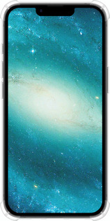 Силіконовий протиударний с посиленими кутами чехол Блакитна галактика для Apple iPhone SE 4 - 177sp-3652 изображение 