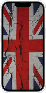 Силикон с усиленными углами чехол Флаг Великобритании 2 для Apple iPhone SE 4 - 387sp-3652 изображение 