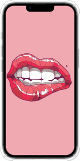 Силикон с усиленными углами чехол Sexy lips для Apple iPhone SE 4 - 4174sp-3652 изображение 