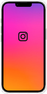 Силіконовий протиударний с посиленими кутами чехол Instagram для Apple iPhone SE 4 - 4273sp-3652 изображение 