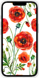 Силикон с усиленными углами чехол Нарисованные маки для Apple iPhone SE 4 - 4278sp-3652 изображение 