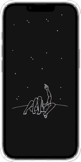 Силикон с усиленными углами чехол Романтика для Apple iPhone SE 4 - 4306sp-3652 изображение 