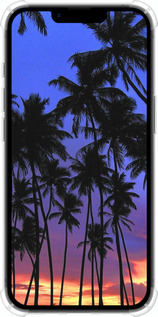 Силикон с усиленными углами чехол Пальмы для Apple iPhone SE 4 - 4324sp-3652 изображение 