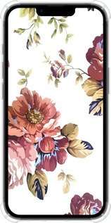 Силикон с усиленными углами чехол Vintage flowers для Apple iPhone 16e - 4333sp-3971 изображение 