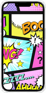 Силикон с усиленными углами чехол Комикс 1 для Apple iPhone SE 4 - 4407sp-3652 изображение 