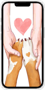 Силикон с усиленными углами чехол Дружба для Apple iPhone SE 4 - 4410sp-3652 изображение 