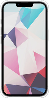 Силіконовий протиударний с посиленими кутами чехол Геометрія 3 для Apple iPhone SE 4 - 4415sp-3652 изображение 