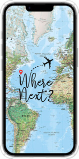 Силикон с усиленными углами чехол Путешествие для Apple iPhone SE 4 - 4503sp-3652 изображение 